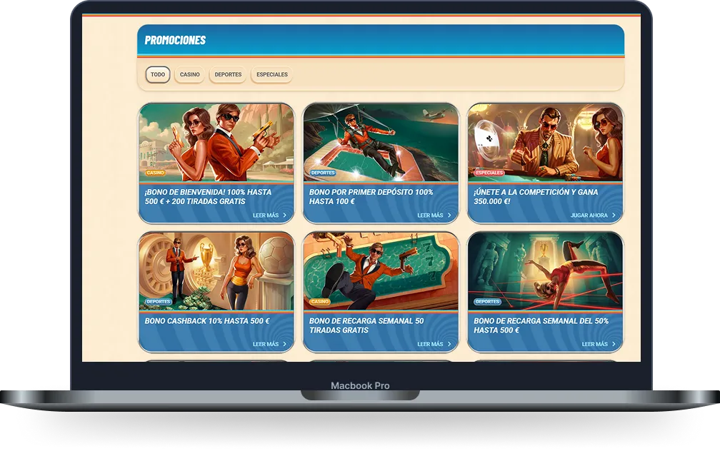 Vegasino Casino Promociones y Bonos Vegasino Casino promociones con bonos de bienvenida, cashback y tiradas gratis